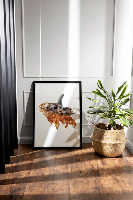 welckendenSonnenblume als Kunstdruck